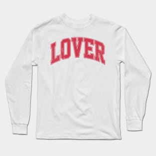 Valentines day Lover Distressed Long Sleeve T-Shirt